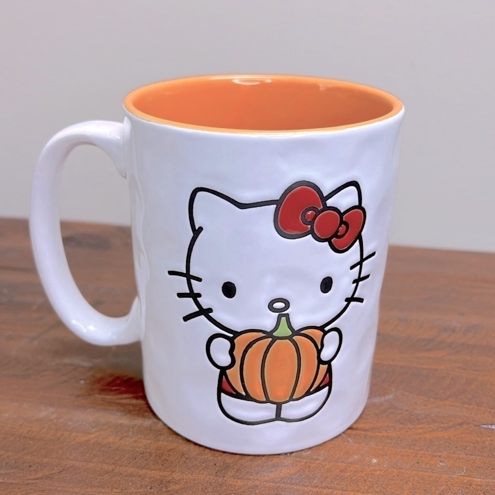 Hello Kitty • Fall Double Sided Pumpkin Halloween Mug